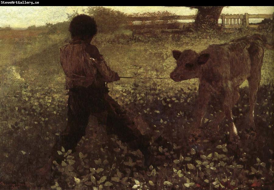 Winslow Homer Shi Xingzi a small calf